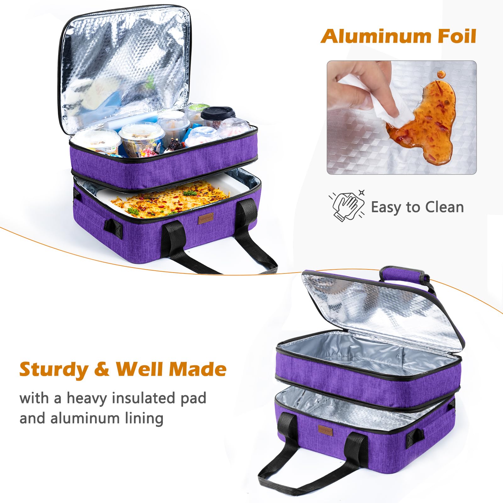BAGSPRITE collapsed flat for compact storage saving space in kitchen or trunk