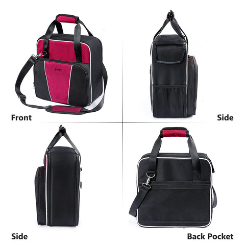 BAGSPRITE padded side and bottom protecting coffee maker during travel