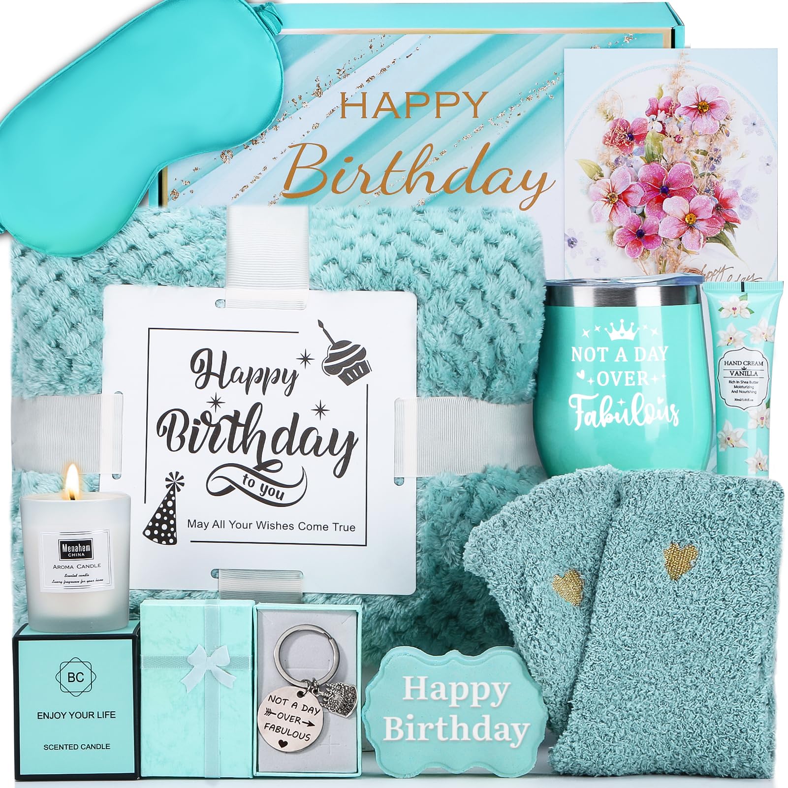 BaiCai gift box front view showing elegant presentation and immediate gifting appeal