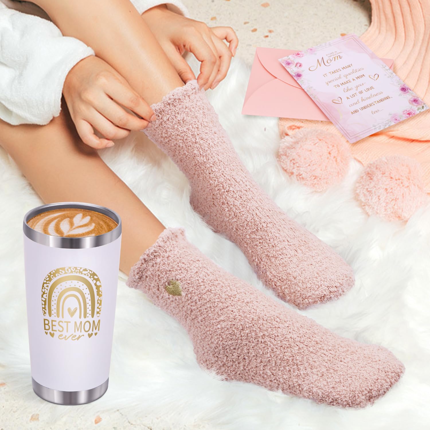 BaiCai gift in a cozy morning scene showing practical comfort and gifting appeal