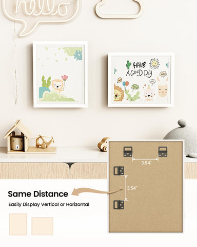 BAIJIALI frame in use with child changing drawing to boost confidence