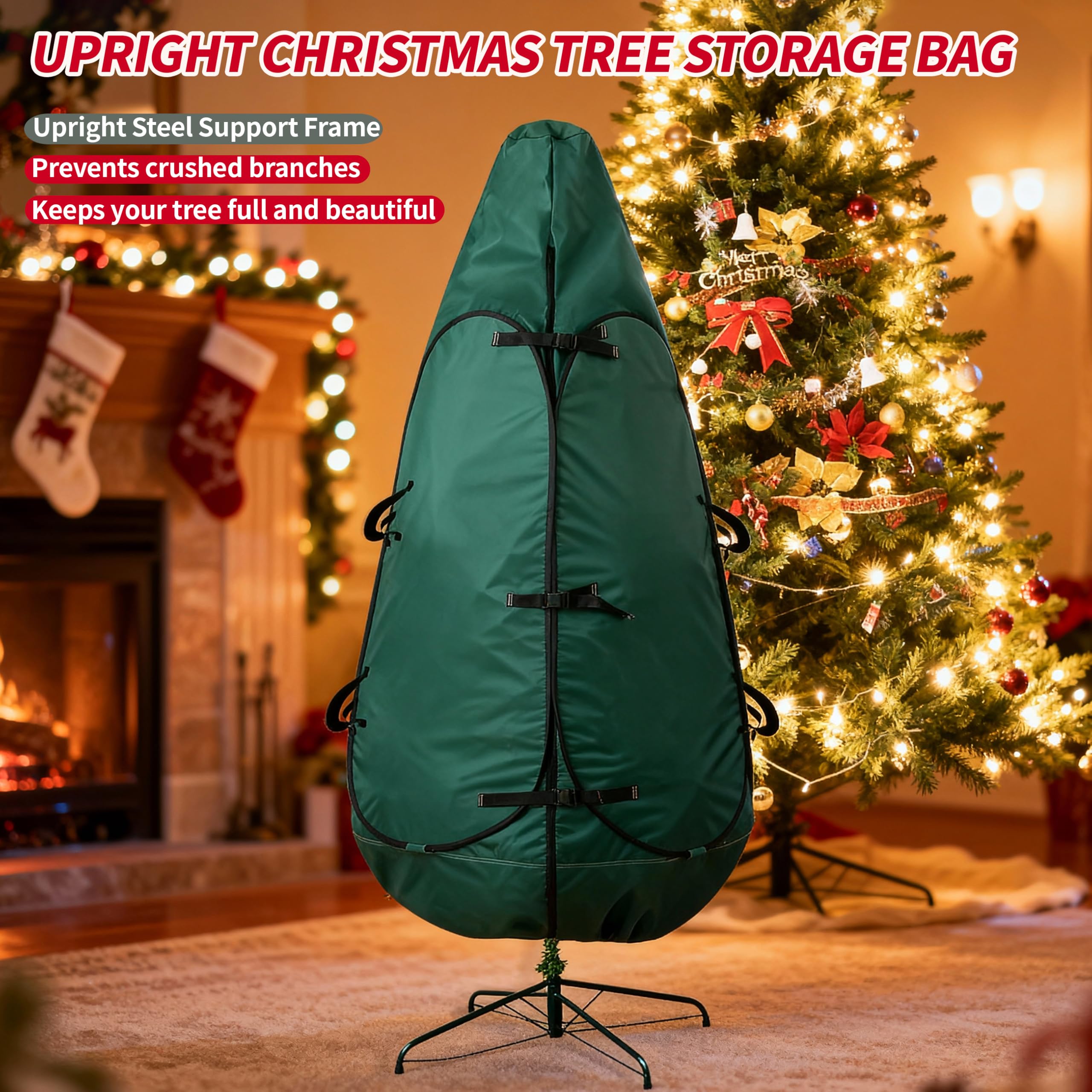 BakCover drawstring base secured around trunk to prevent shifting