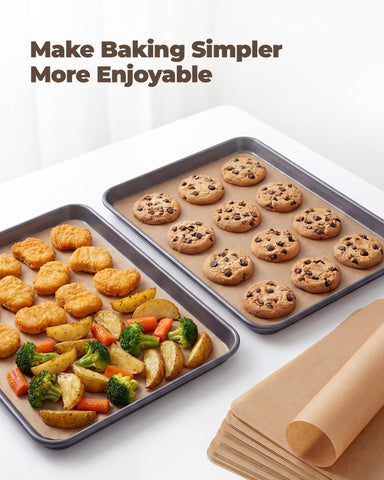 Bake Choice material and label close-up showing quality construction benefit