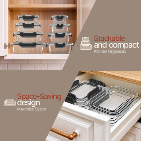 BAKKENMASTER containers in dishwasher showing easy-clean benefit