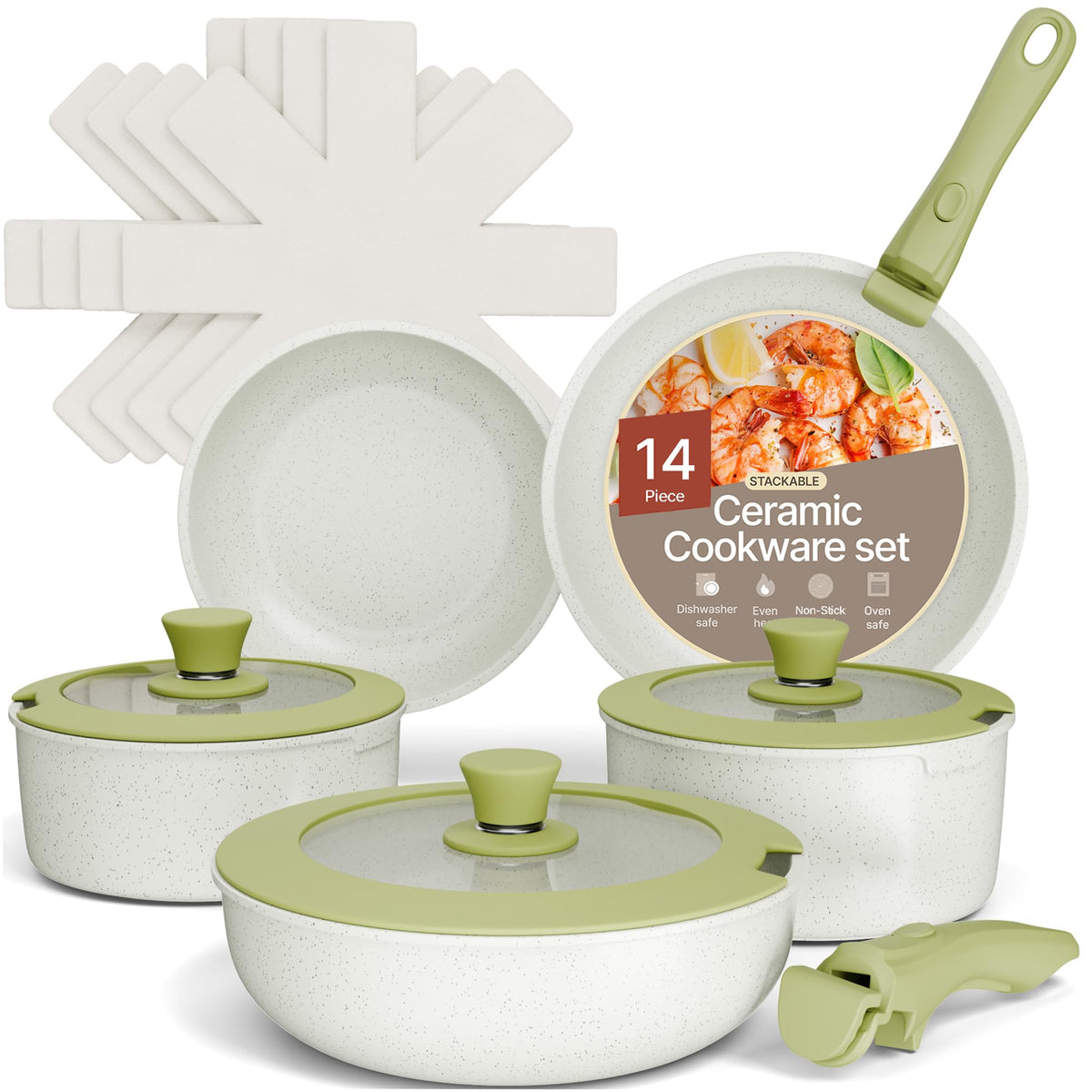 BAKKENMASTER full set front view showing organized cookware and durable finish