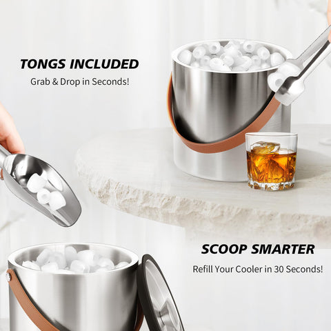 Bakpoco lid and silicone seal close-up showing airtight fit and longer ice life benefit