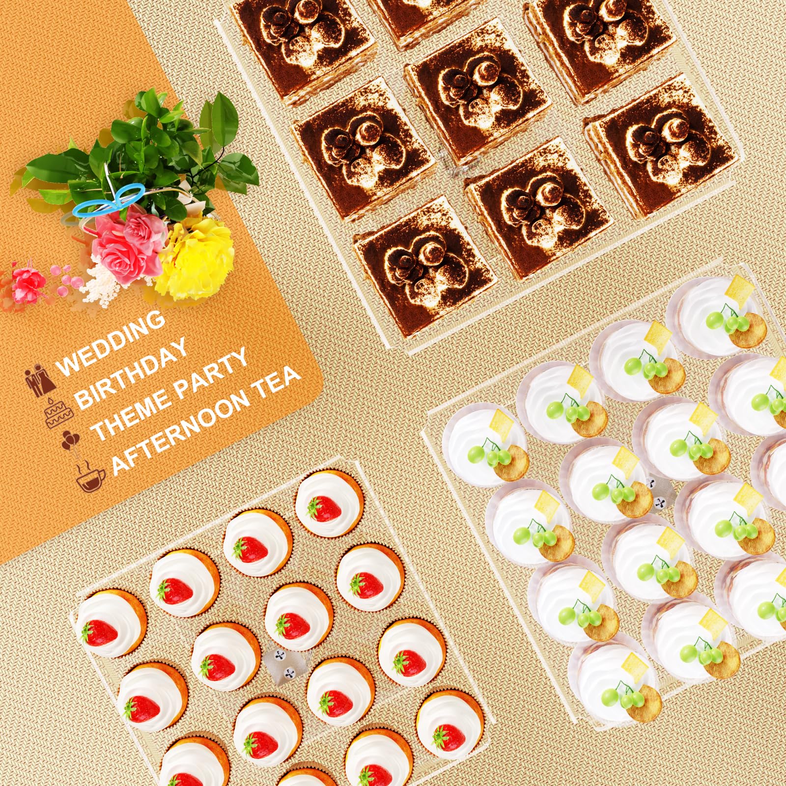 Bakzon acrylic tray close-up edge detail highlighting smooth scratch-resistant finish
