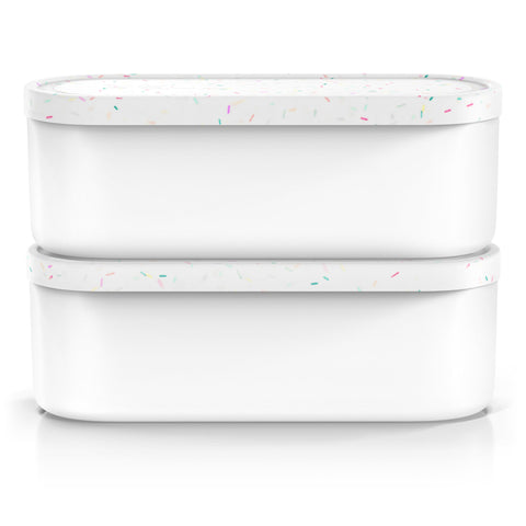 BALCI lids and tubs nested for compact storage and organization