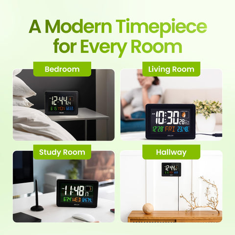 Baldr moonphase and weather icons showing quick lunar and indoor data