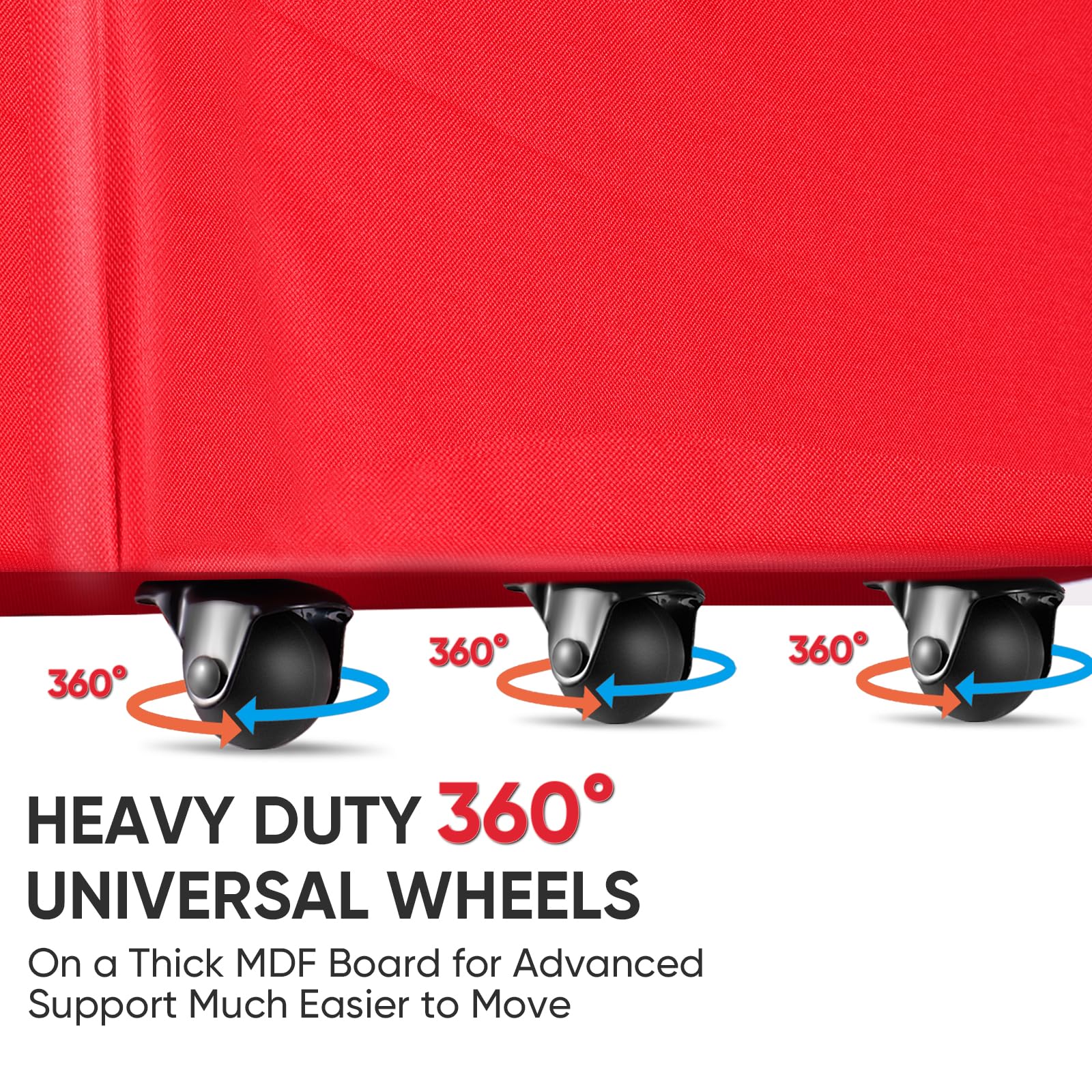 BALEINE folded flat bag demonstrating compact storage benefit and easy offseason stowing