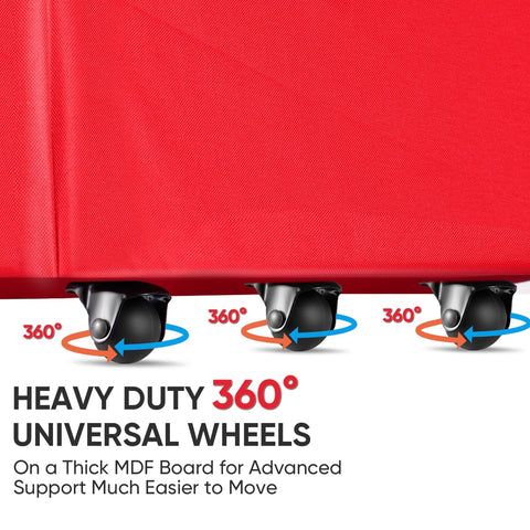 BALEINE folded flat bag demonstrating compact storage benefit and easy offseason stowing