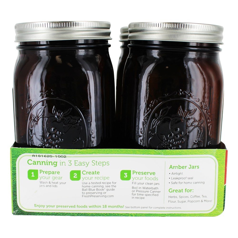 Ball quart jar filled with jam demonstrating attractive presentation benefit
