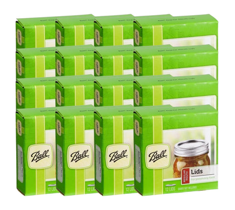 Ball regular-mouth front packaging showing quantity and brand benefit