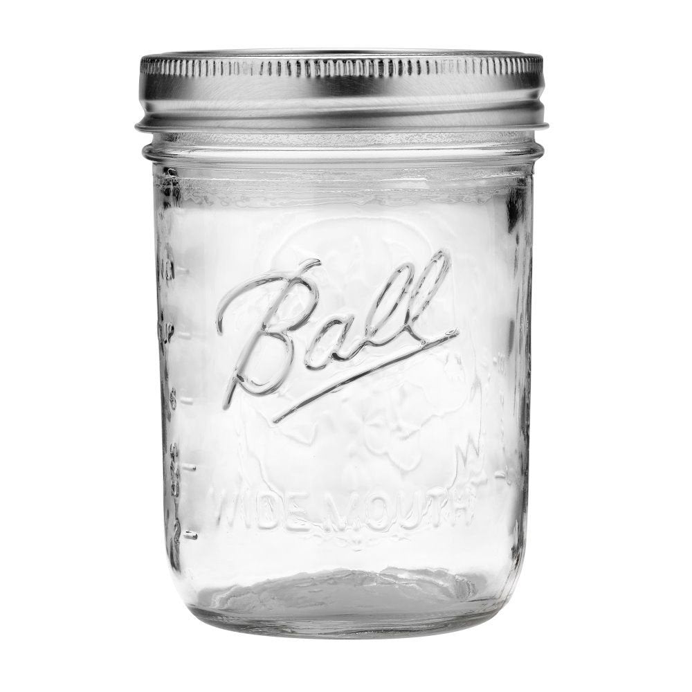Ball jar lid and band close-up showing seal detail and easy use