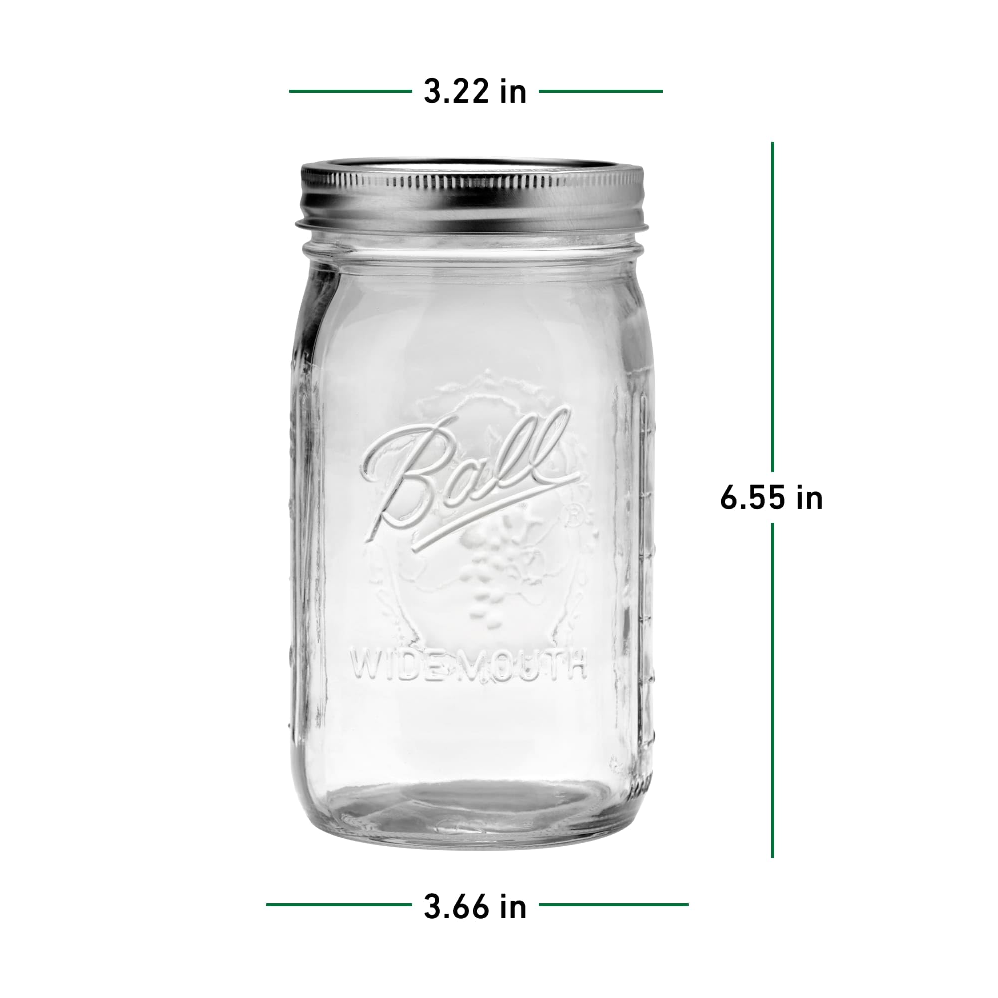 Ball jars styled on kitchen counter for versatile decor and gifting benefit