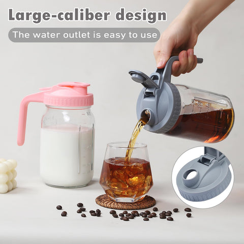 Balter-D ergonomic anti-slip handle being held for steady comfortable pouring