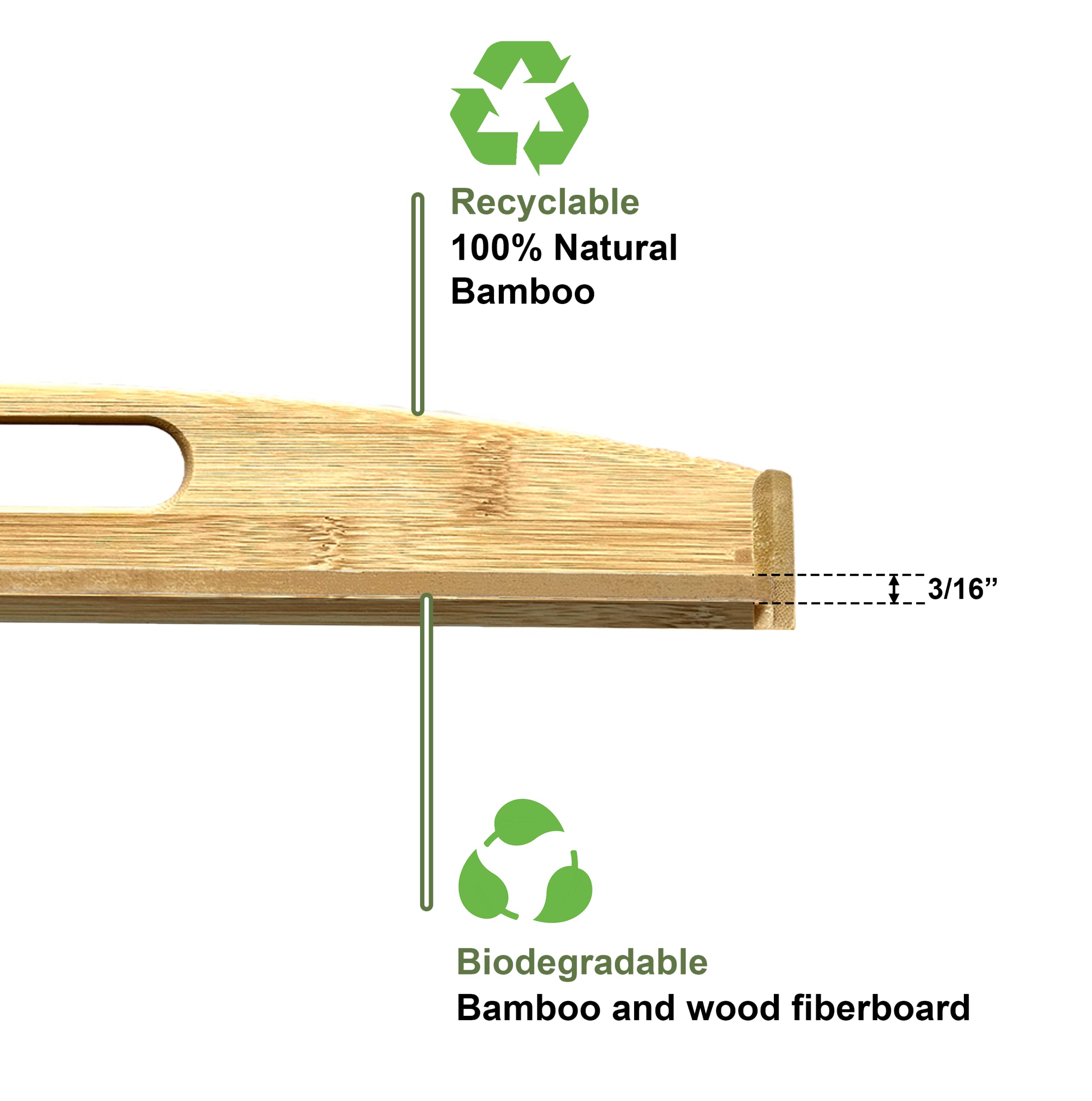 Bam & Boo tray on picnic blanket showing outdoor entertaining versatility