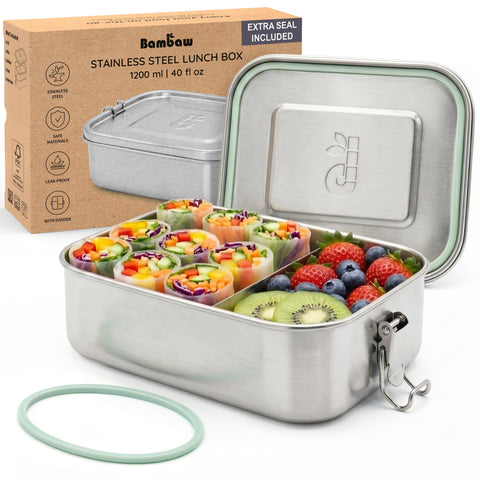 Bambaw front view showing robust metal box and secure clips for reliable protection