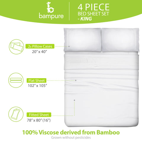 BAMPURE envelope pillowcase closure keeping pillows neatly enclosed