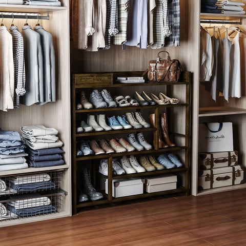 Bamworld rack beside doorframe showing scale and entryway organization benefit