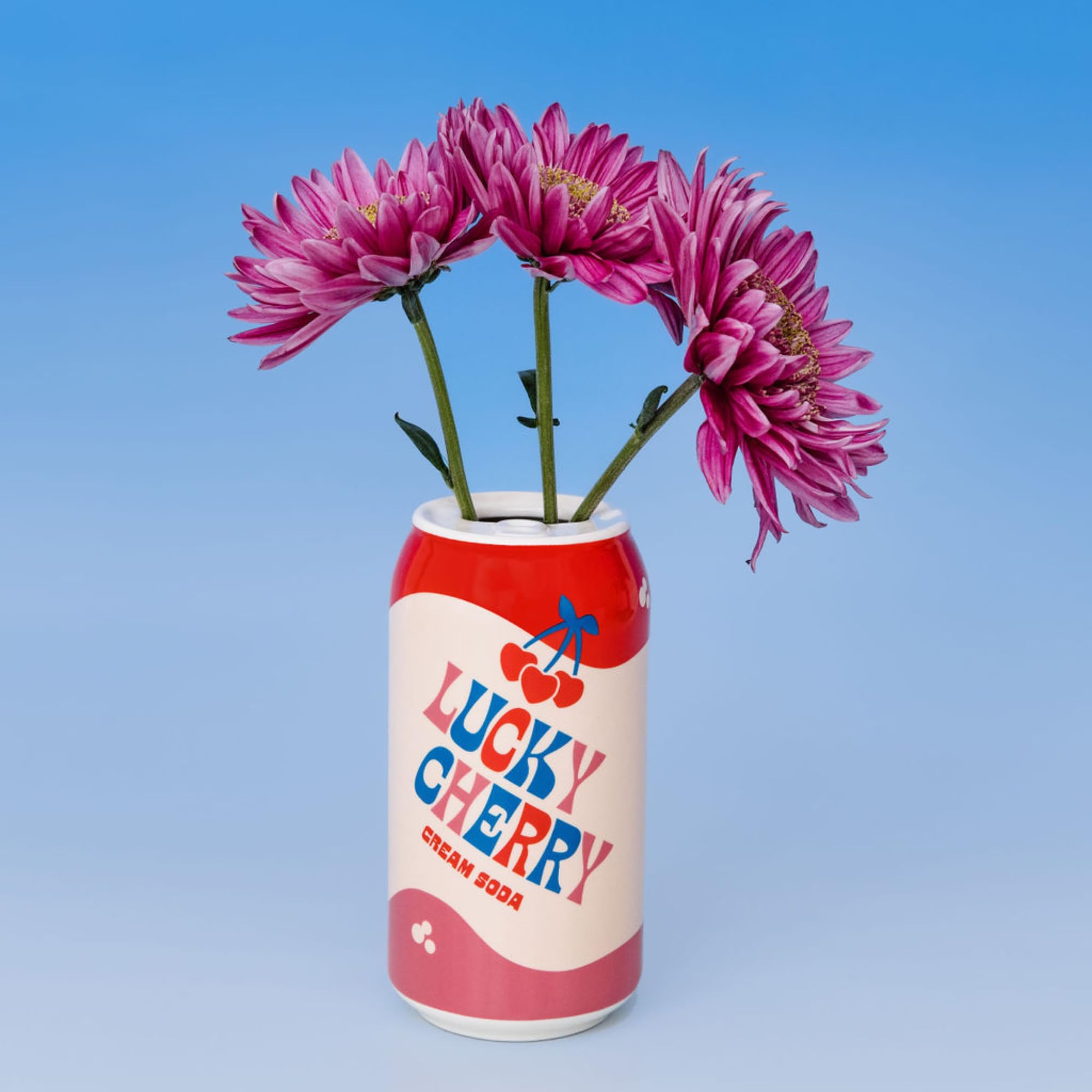 ban.do vase staged with flowers adding cheerful color and display appeal