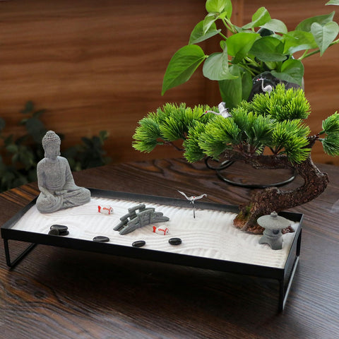 BangBangDa stone bridge with koi and river stones, creates balanced landscape