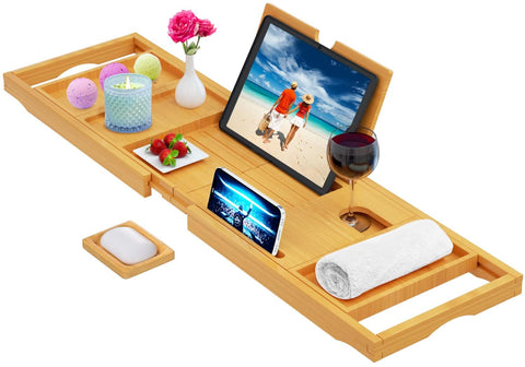 Banlilu lifestyle scene creating a romantic, spa-like bathroom setup