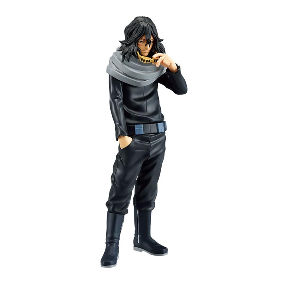 Banpresto Shota Aizawa front packaging showing authentic Bandai label and collectible appeal