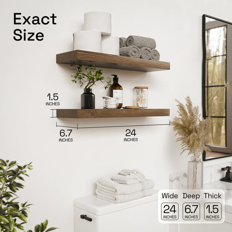 BAOBAB WORKSHOP concealed stainless-steel bracket inserted into shelf showing stable hidden support