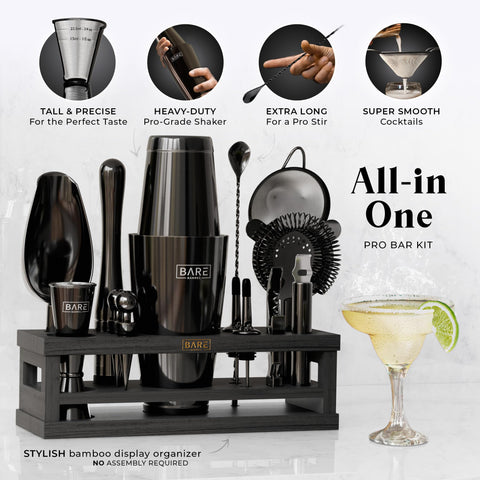 Bare Barrel bamboo organizer holding tools neatly for tidy countertop storage and eye-catching display