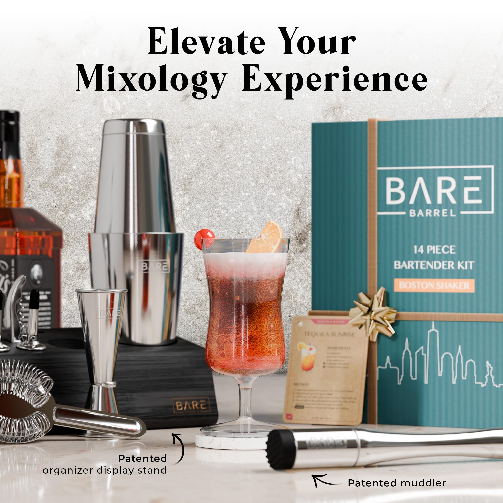 Bare Barrel stainless-steel finish detail highlighting rust resistance