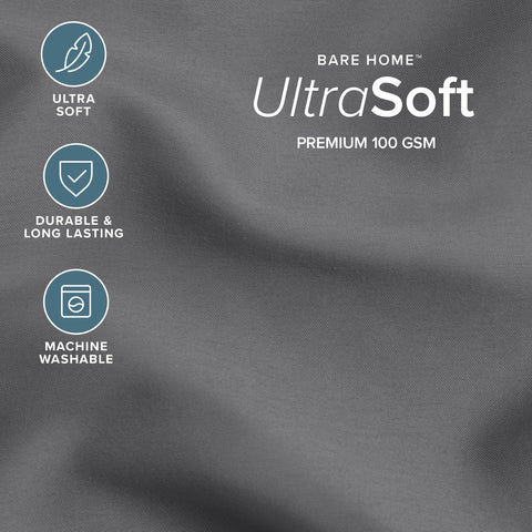 Bare Home fabric close-up showing brushed texture for immediate softness