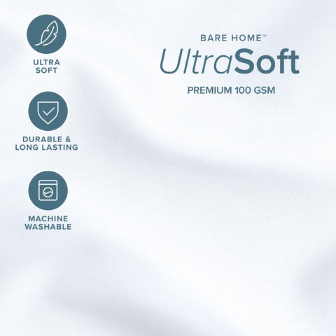Bare Home brushed fabric close-up highlighting instant softness benefit