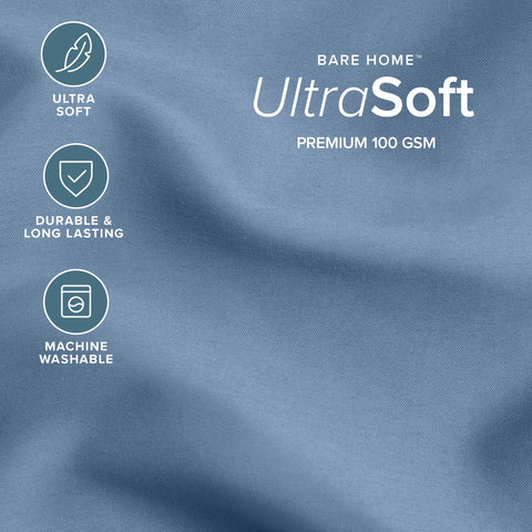 Bare Home brushed microfiber close-up highlighting instant softness