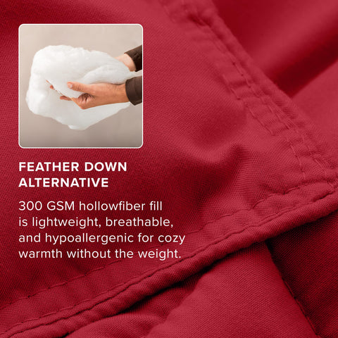 Bare Home corner and hem detail showing durable seams for long-lasting use