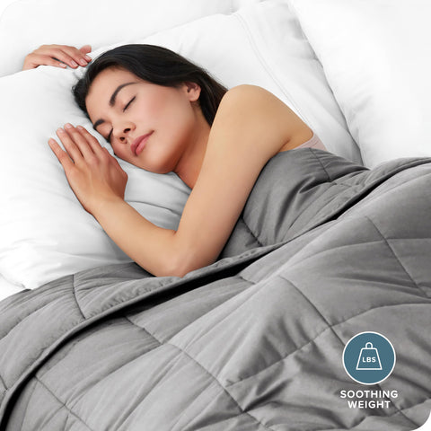 Bare Home cotton fabric close-up highlighting soft breathable texture for cooler sleep