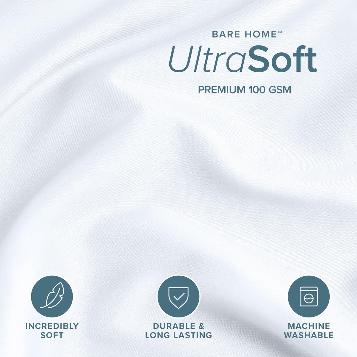 Bare Home close-up of brushed texture highlighting ultra-soft comfort
