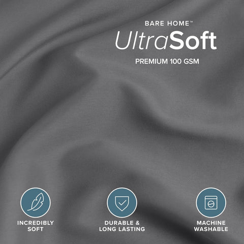 Bare Home fabric close-up highlighting brushed texture and ultra-soft hand-feel benefit