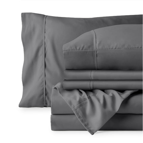 Bare Home fitted sheet on 15-inch mattress showing deep-pocket fit security