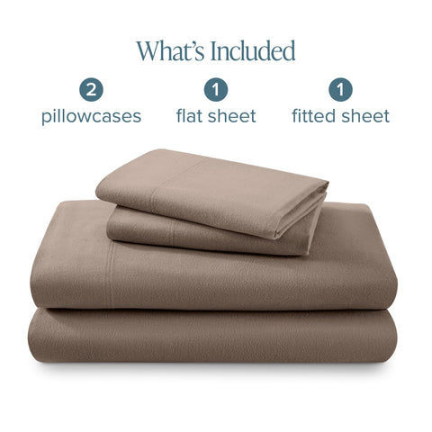 Bare Home folded sheets gift-ready presentation showing neat storage and gifting benefit