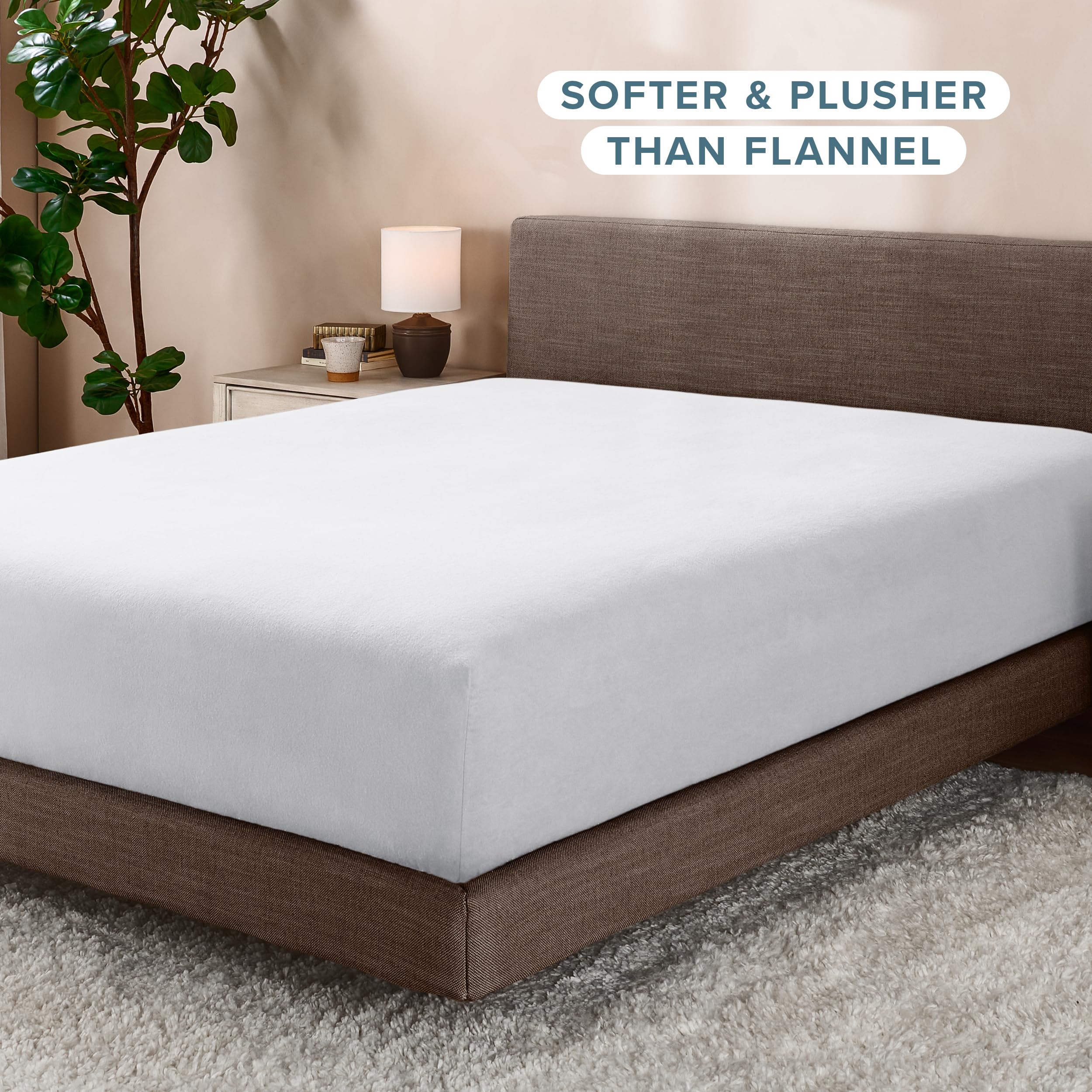 Bare Home fleece close-up texture highlighting plush softness and warmth benefit