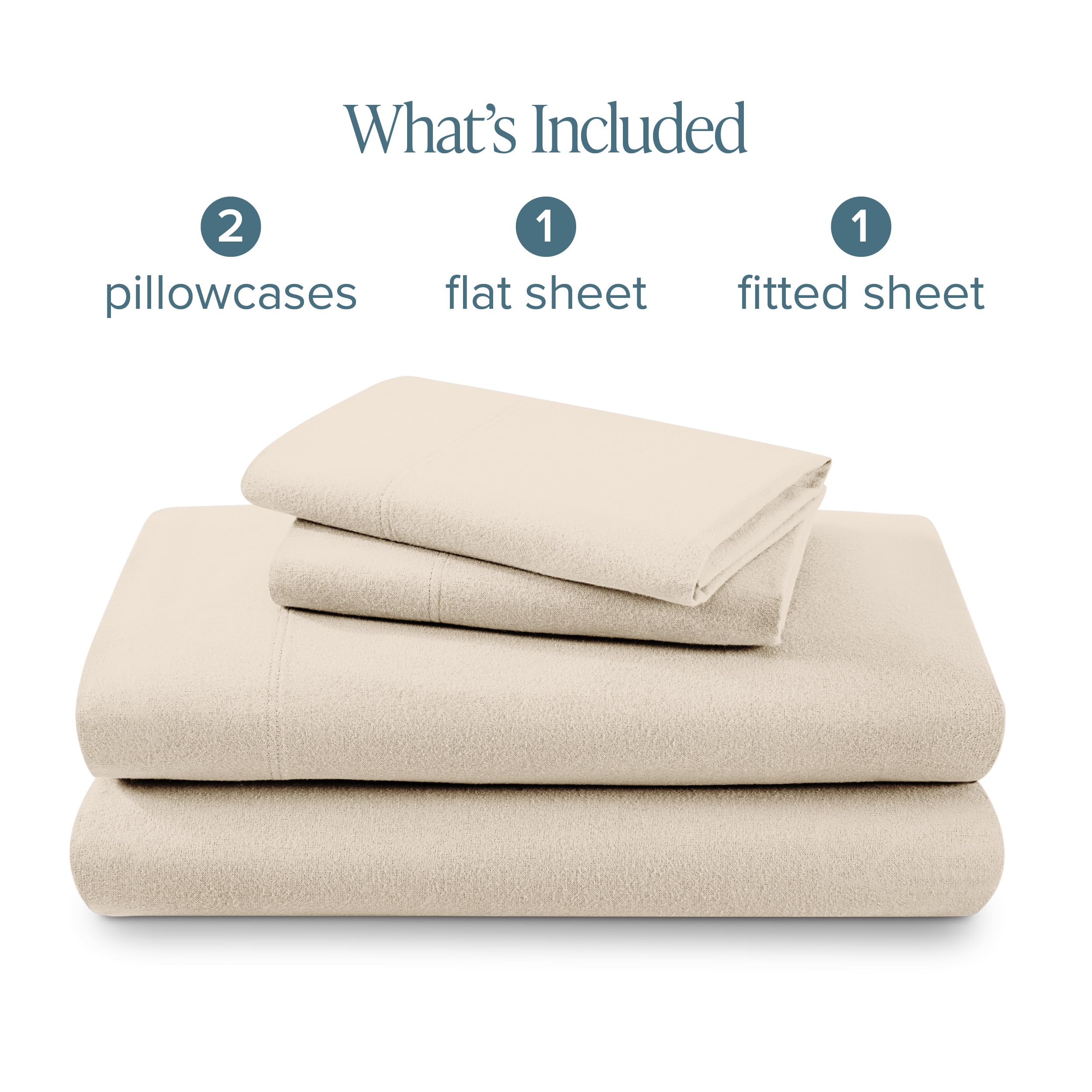 Bare Home neatly folded set in gift-ready arrangement for presentability