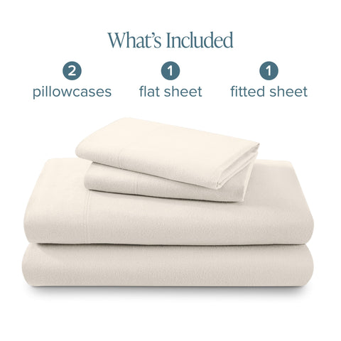 Bare Home neatly folded set packaged as a gift to show presentation