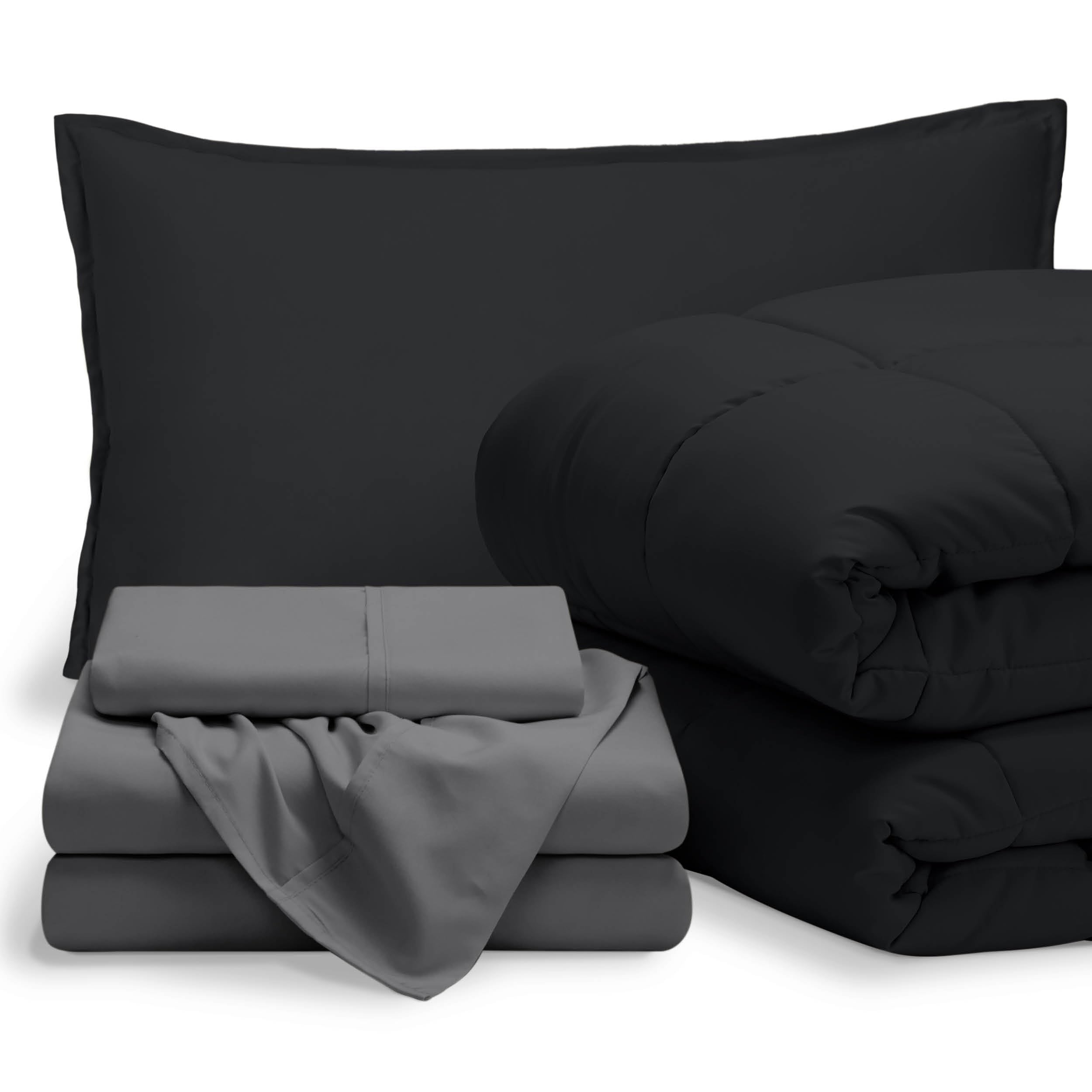 Bare Home comforter front view showing full Twin XL coverage and neat presentation