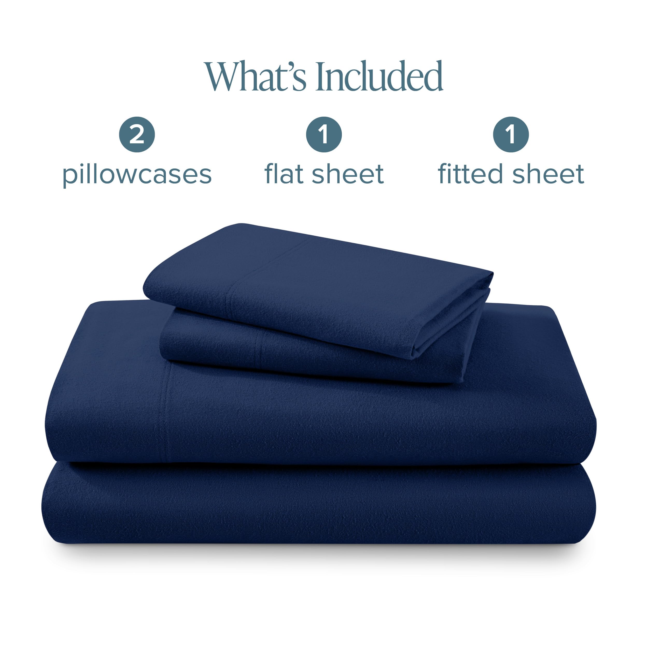 Bare Home size comparison on mattress showing king dimensions and proportion on bed