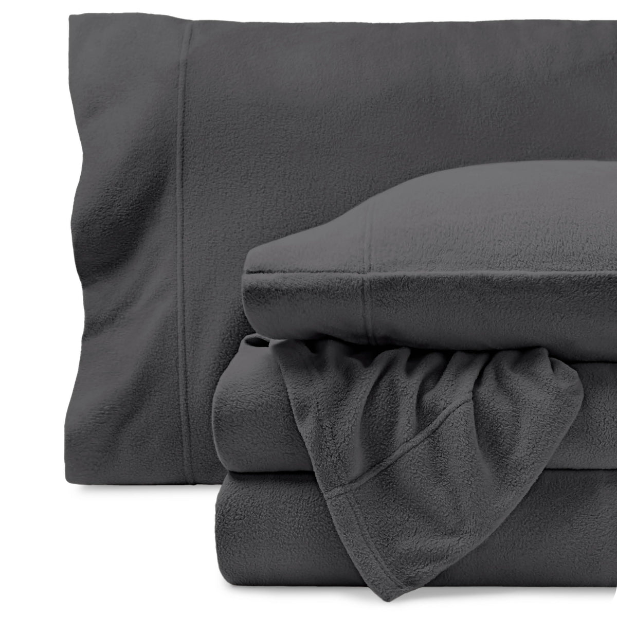 Bare Home king sheet set front packaging showing color and contents for easy selection