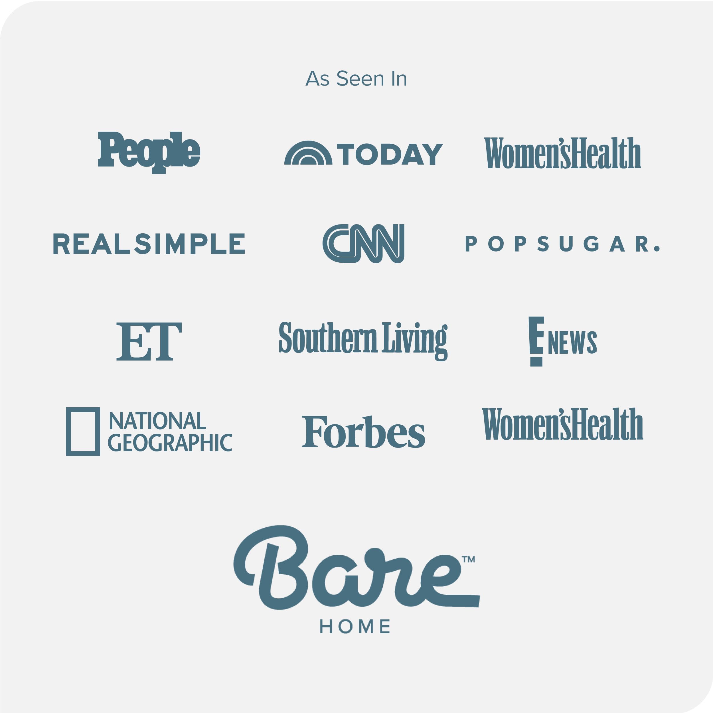 Bare Home care label and tag showing easy-care instructions benefit