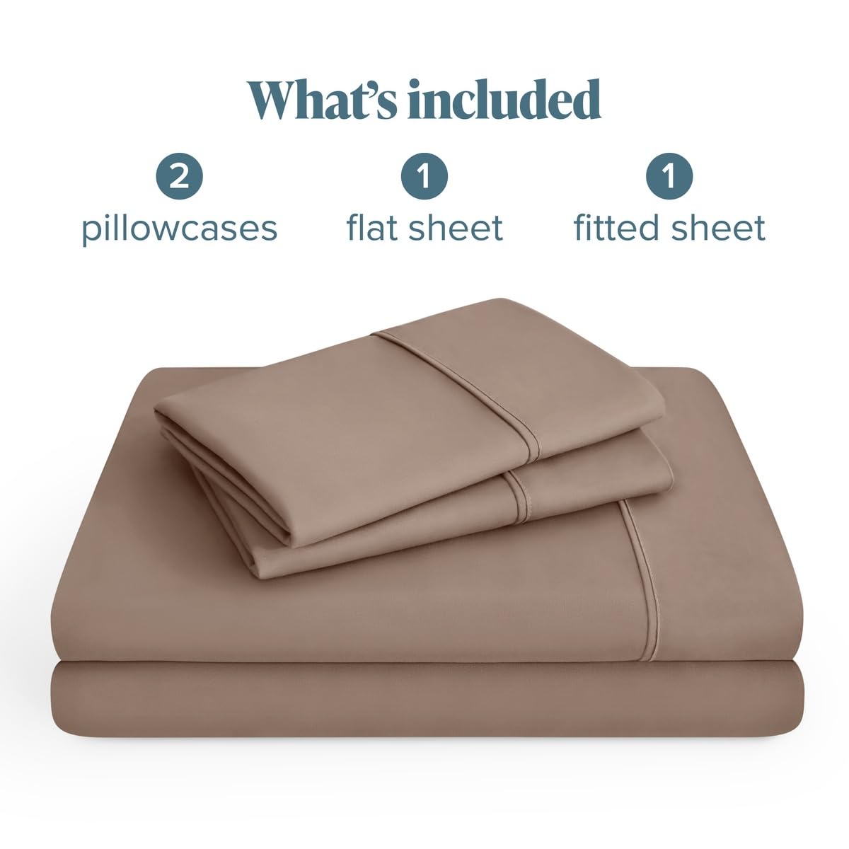 Bare Home lifestyle bed shot in morning light conveying breathable comfort