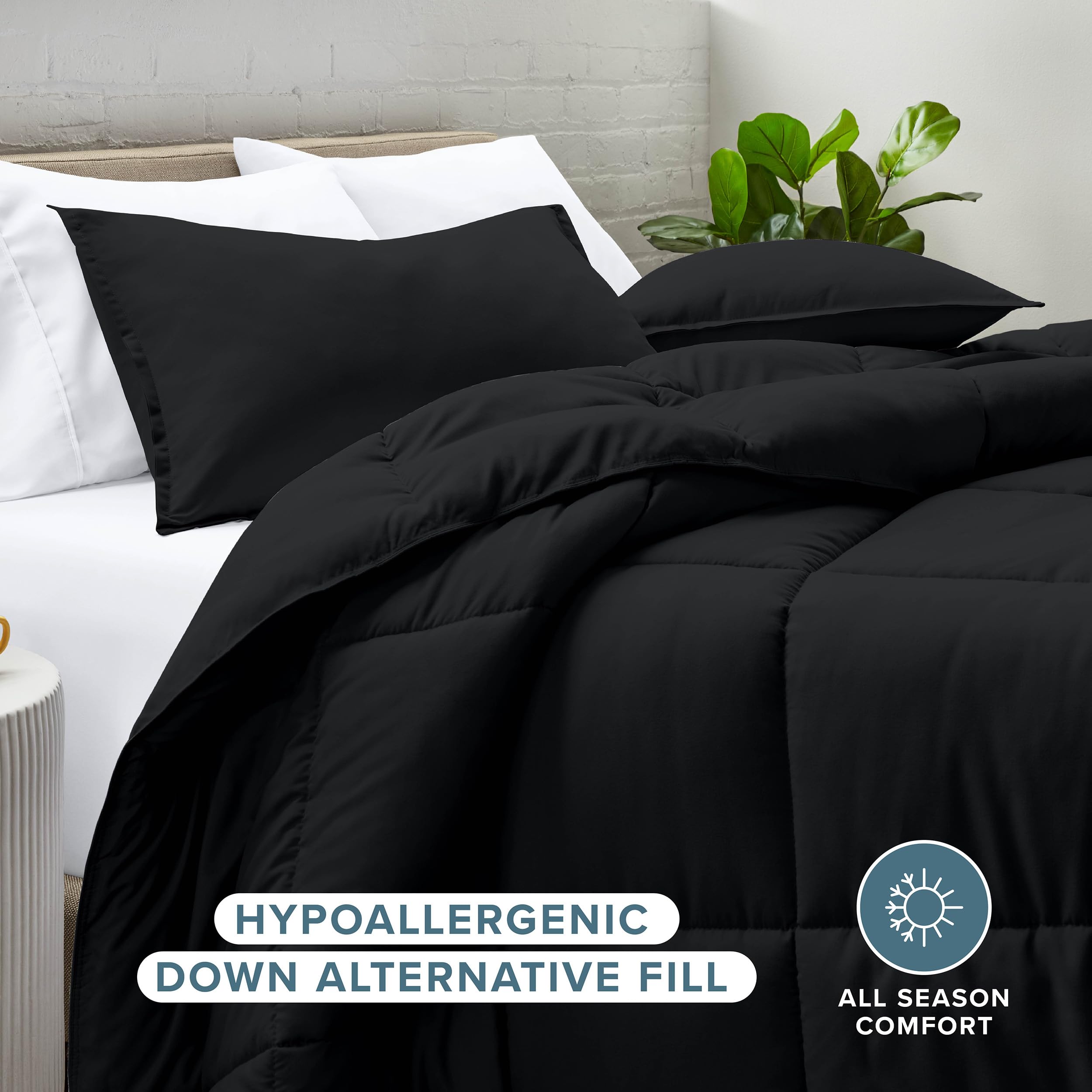 Bare Home microfiber texture close-up highlighting soft brushed fabric and cozy feel