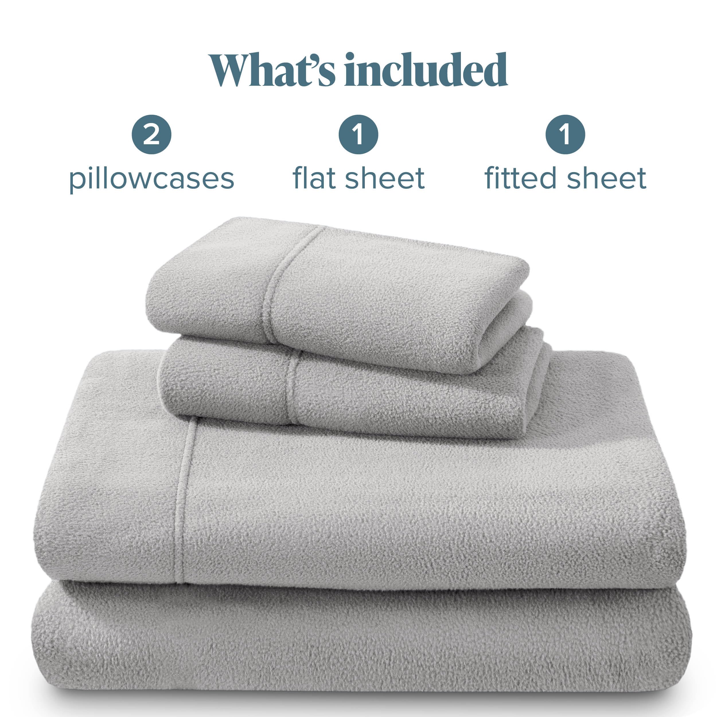 Bare Home packaging and included pieces laid out showing what comes in the set
